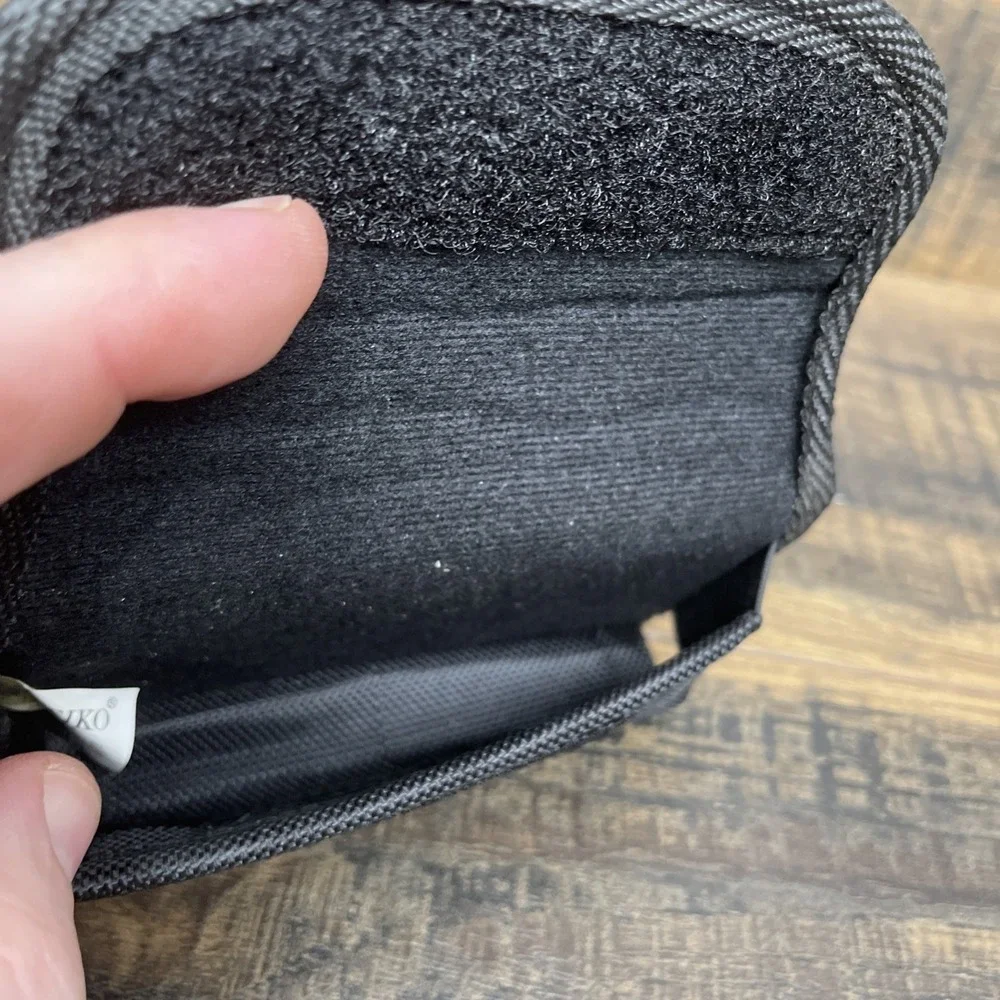 Reiko Phone Holster Belt Clip Case Nylon Pouch iPhone Pulse Black Utility
